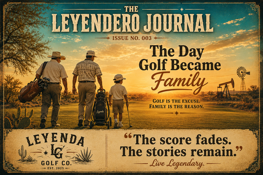 Issue No. 003| The Day Golf Became Family- Golf is the excuse. Family is the reason.