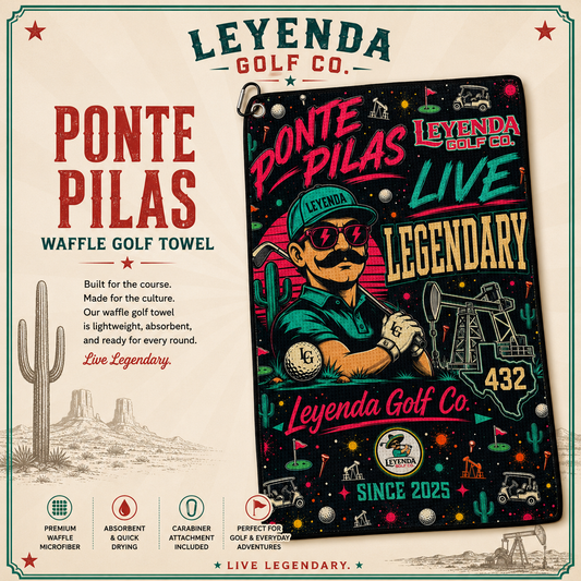 Ponte Pilas™ Waffle Golf Towel