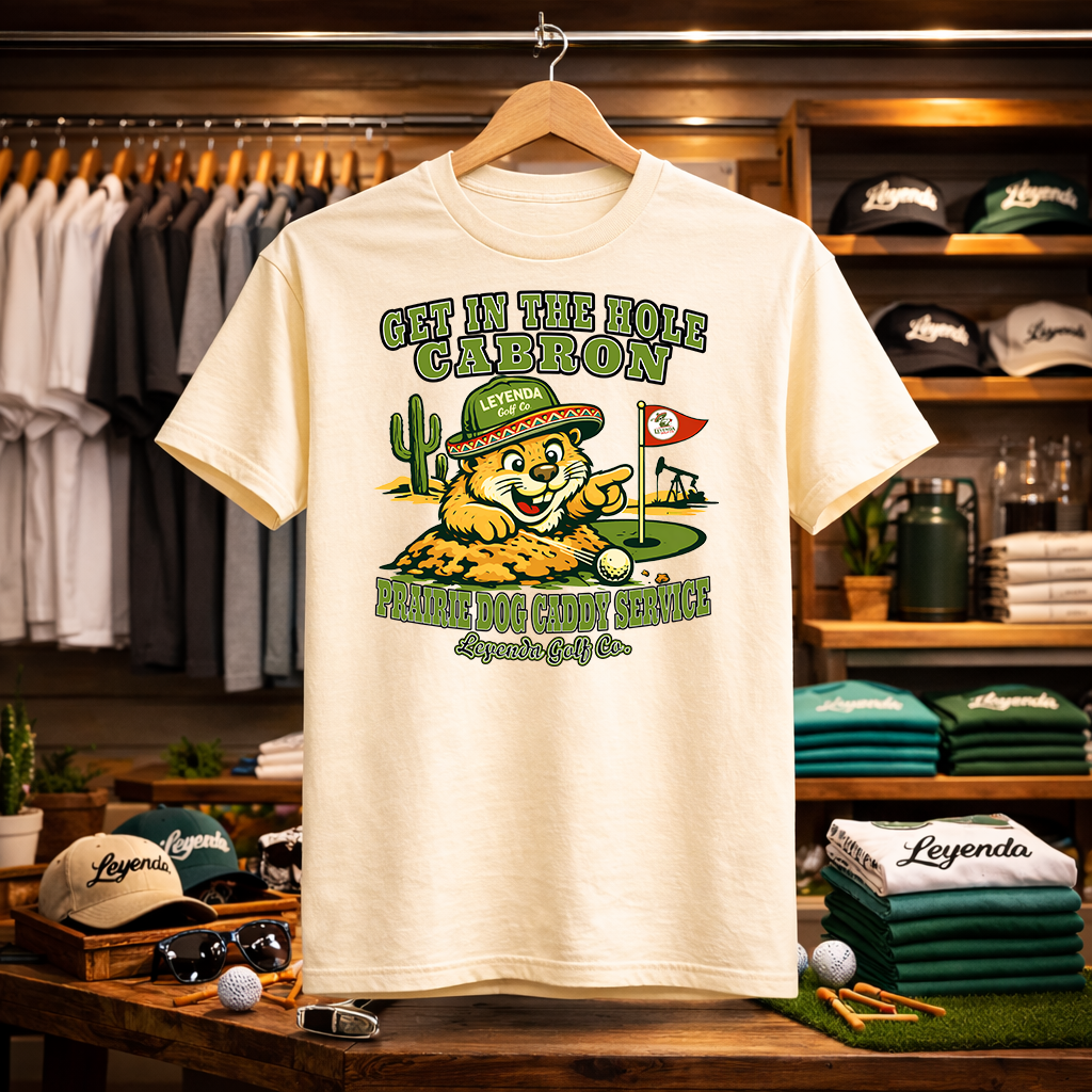 Prairie Dog Caddy Service Tee
