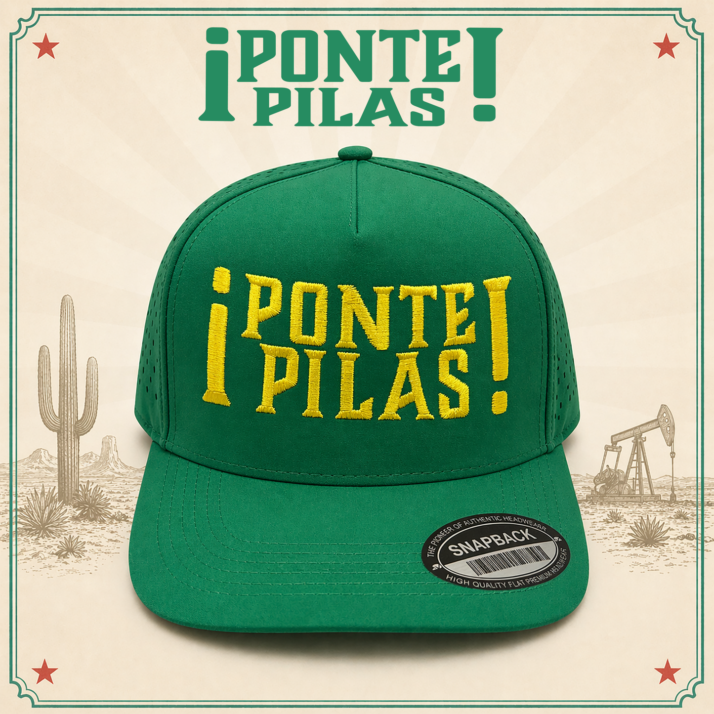 Leyenda- ¡PONTE PILAS! Signature Snapback