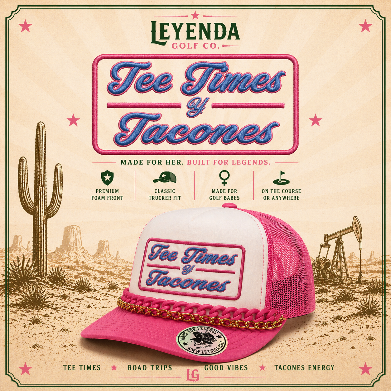 Leyenda- Tee Times y Tacones