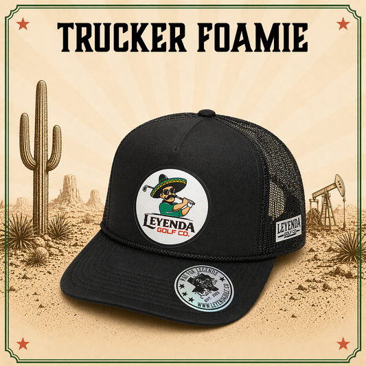Leyenda-Black Foamie Trucker Cap