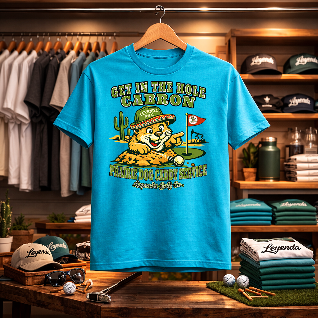 Prairie Dog Caddy Service Tee